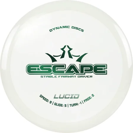 Dynamic Discs LUCID ESCAPE - Hvítur