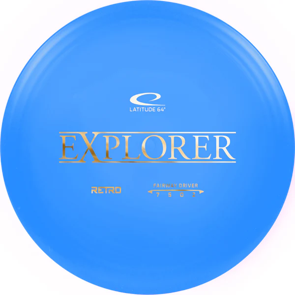 Latitude 64 Retro Explorer - Blár
