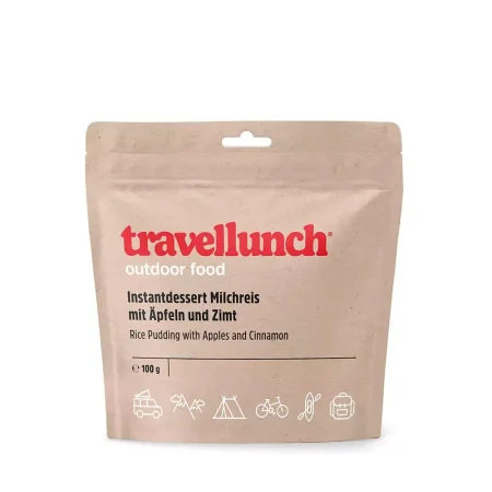 Travellunch grjónagrautur með eplum & kanil, 100g