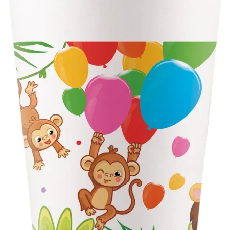 Pappaglös 8 stk. 200ml - Jungle balloons
