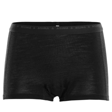 Aclima WarmWool Hipster Dömu Boxer Jet Black