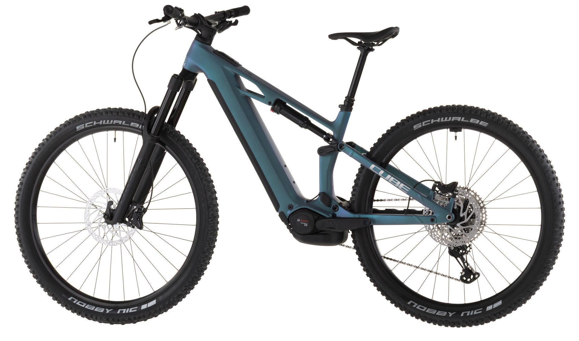Cube Stereo Hybrid ONE44 HPC Race 800 Rafmagnshjól smaragdgrey´n´prism - Image 17