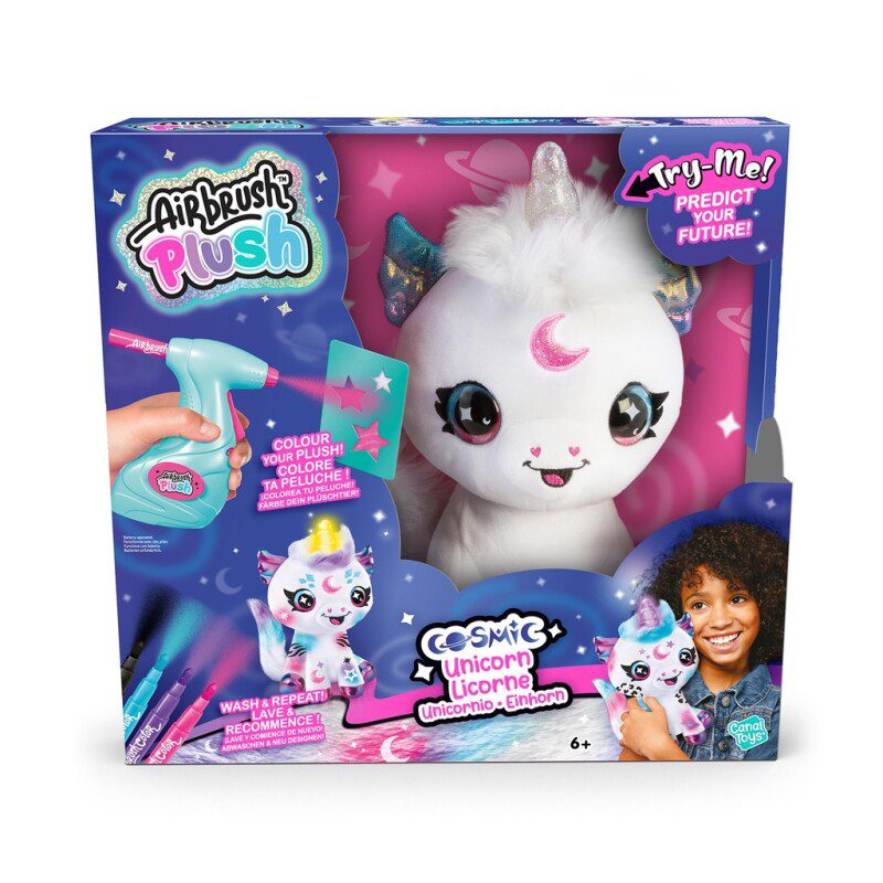 Airbrush Plush Cosmic Einhyrningur 20cm - Image 9