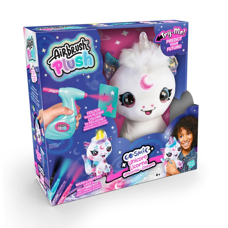 Airbrush Plush Cosmic Einhyrningur 20cm - Image 10