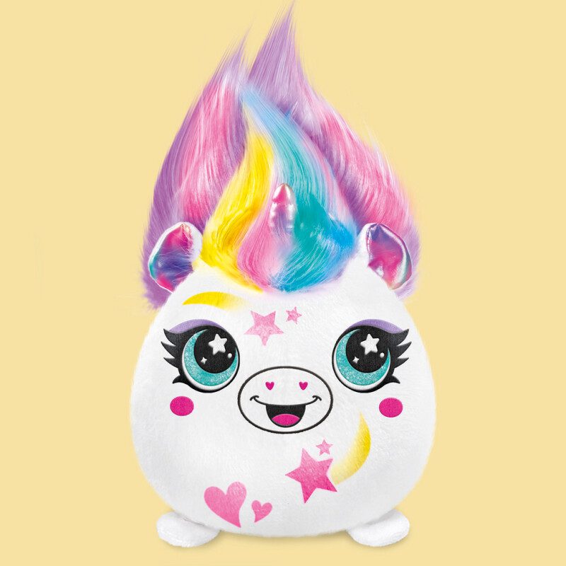 Airbrush Plush Hár'iffic 17cm Squish Pal-Prinsessa - Image 6