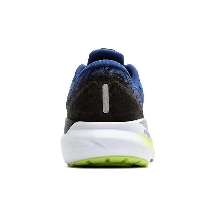 Brooks Adrenaline GTS 24 Herra Hlaupaskór Navy Peony/Black/Acid Lime - Image 4