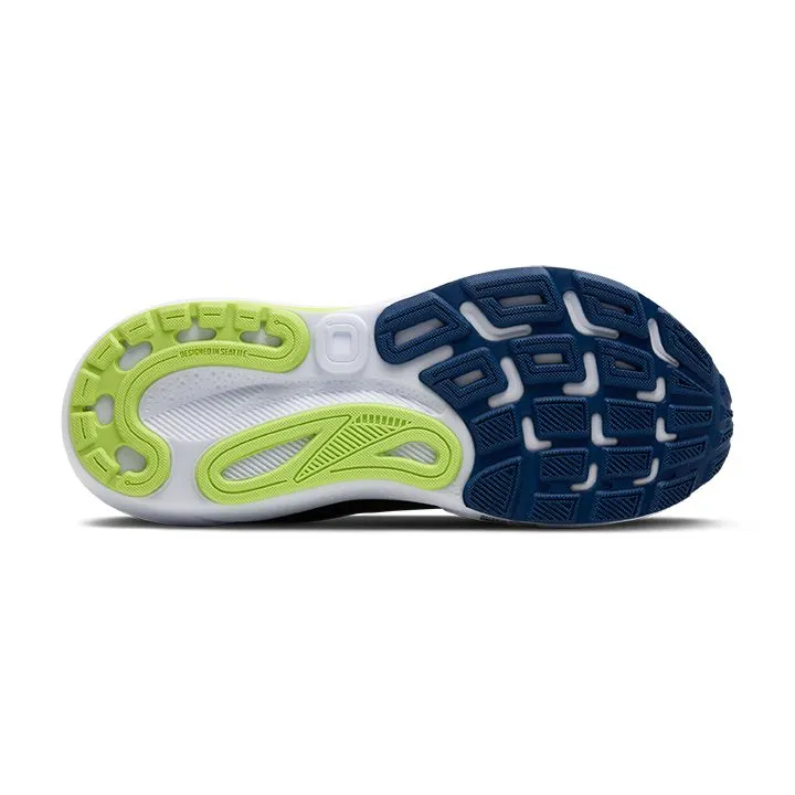 Brooks Adrenaline GTS 24 Herra Hlaupaskór Navy Peony/Black/Acid Lime - Image 7