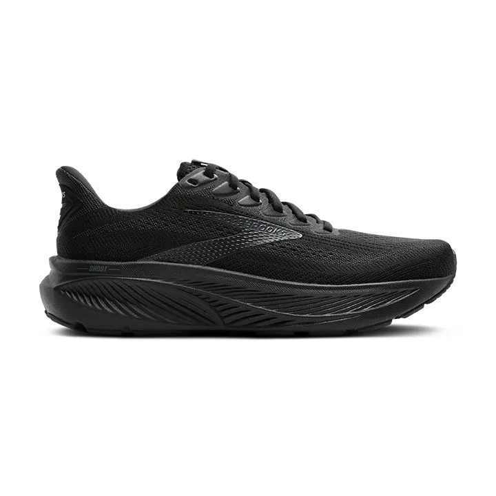 Brooks Ghost 17 Herra Hlaupaskór Black/Black/Ebony