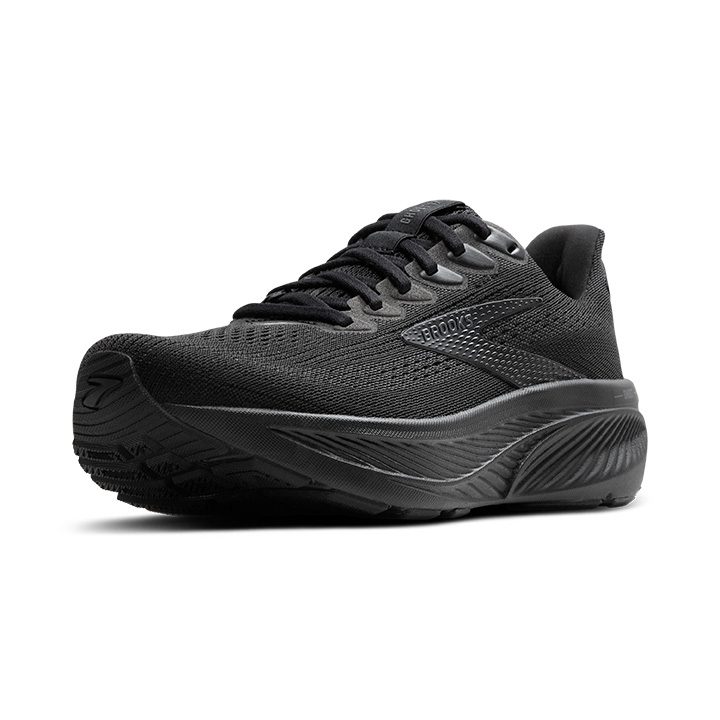 Brooks Ghost 17 Herra Hlaupaskór Black/Black/Ebony - Image 8