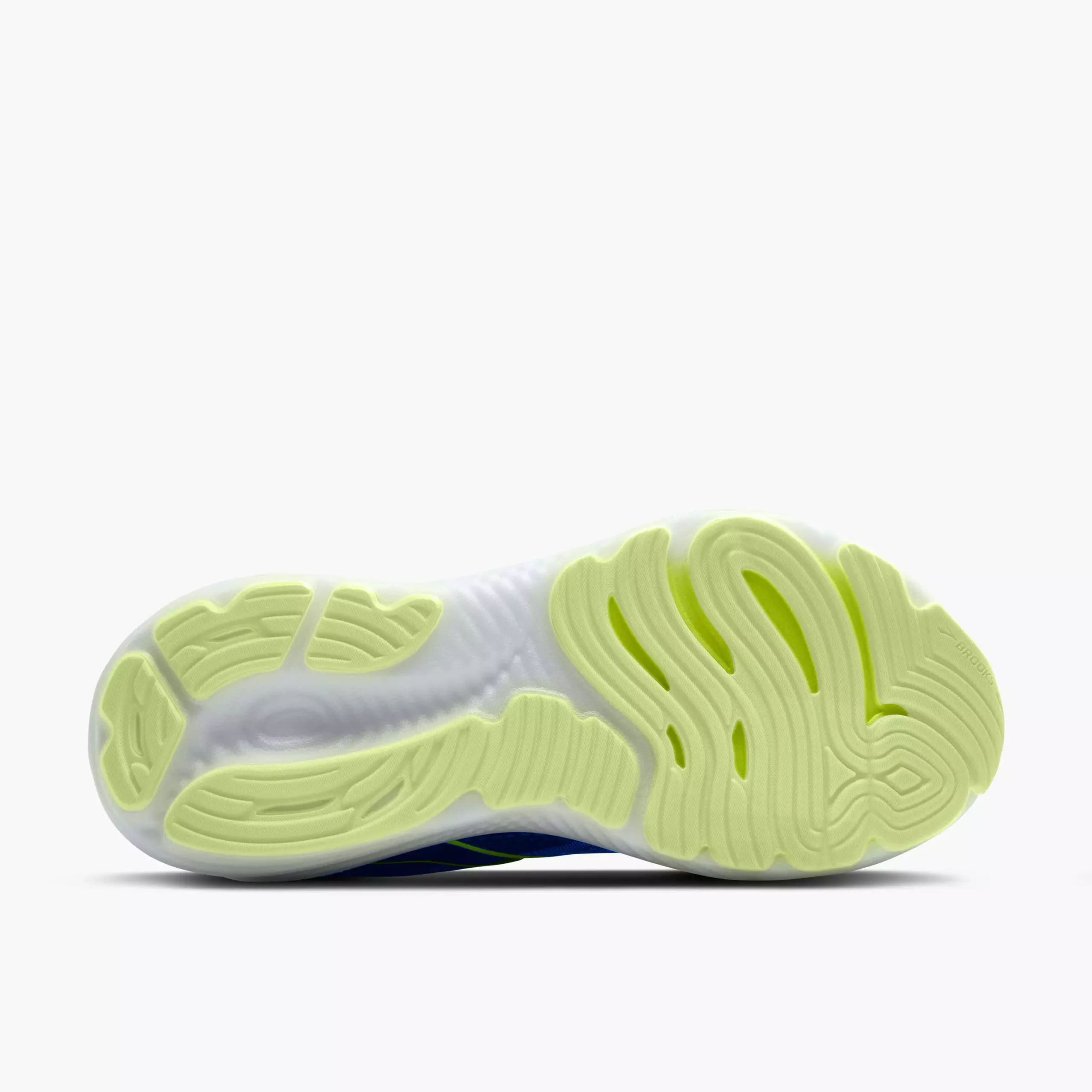 Brooks Glycerin 22 Herra Hlaupaskór Black/Cobalt/Neo Yellow - Image 6