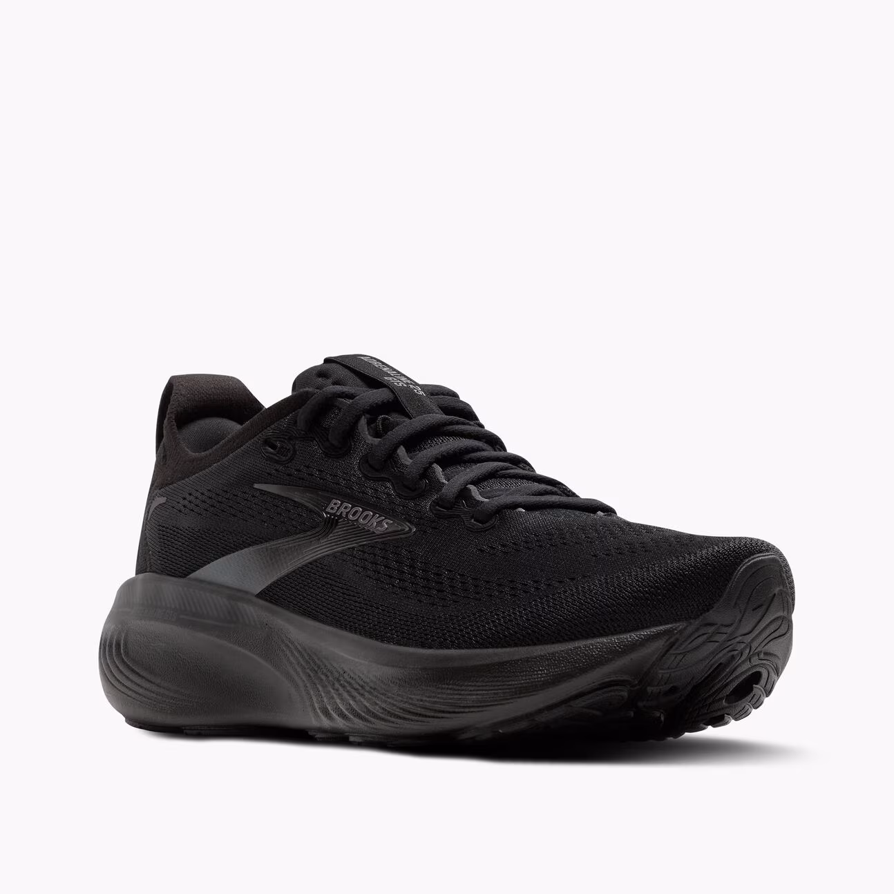 Brooks Adrenaline GTS 25 Herra Hlaupaskór Black/Black/Ebony - Image 3