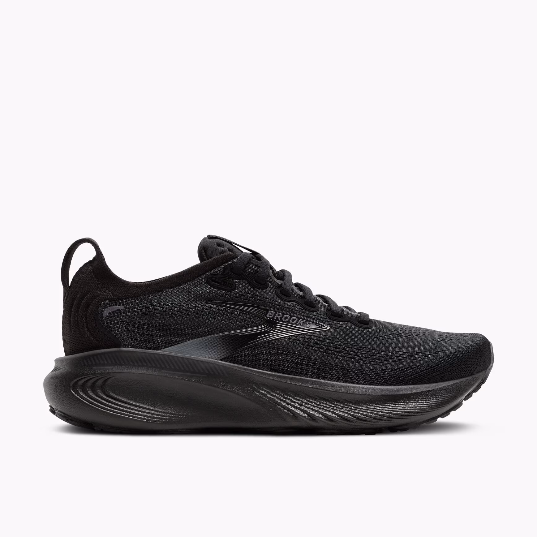 Brooks Adrenaline GTS 25 Herra Hlaupaskór Black/Black/Ebony