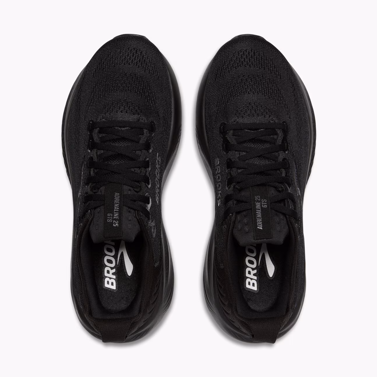 Brooks Adrenaline GTS 25 Herra Hlaupaskór Black/Black/Ebony - Image 4