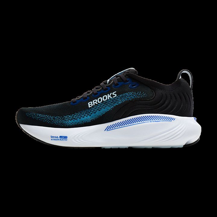 Brooks Adrenaline GTS 25 Herra Hlaupaskór Black/Blue/Nantucket Breeze - Image 5