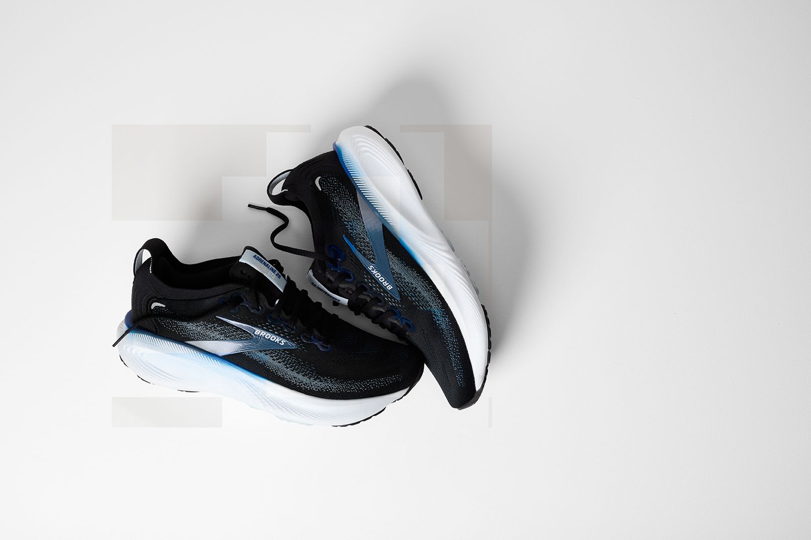 Brooks Adrenaline GTS 25 Herra Hlaupaskór Black/Blue/Nantucket Breeze - Image 8