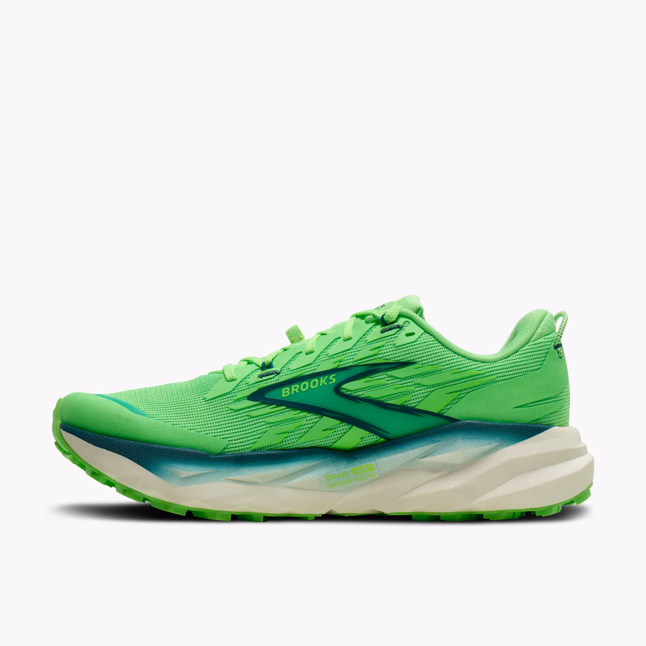 Brooks Cascadia 19 Herra Hlaupaskór Gecko/Atlantic Deep/Bluewash - Image 5
