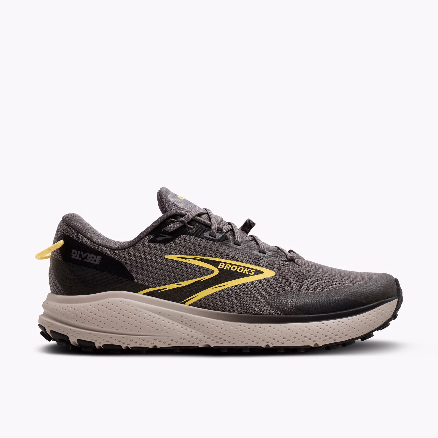 Brooks Divide 6 Herra Hlaupaskór Rabbit/Black/Golden Hour