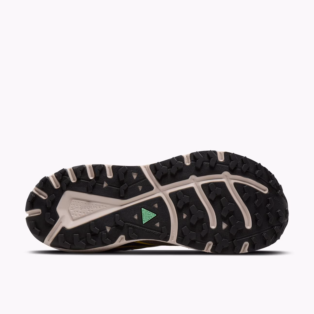 Brooks Divide 6 Herra Hlaupaskór Rabbit/Black/Golden Hour - Image 7