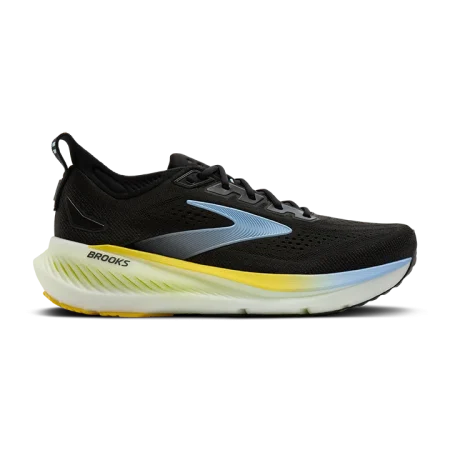 Brooks Glycerin 23 Herra Hlaupaskór Black/Cyber Yellow/Nightlife