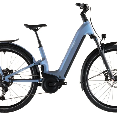 Cube Kathmandu Hybrid ONE11 HPC Pro 800 Rafmagnshjól hazeblue´n´blue