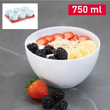 PlastForte Skál 750ml hvít