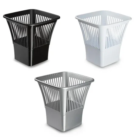 PlastForte Bréfakarfa 3 litir ferköntuð