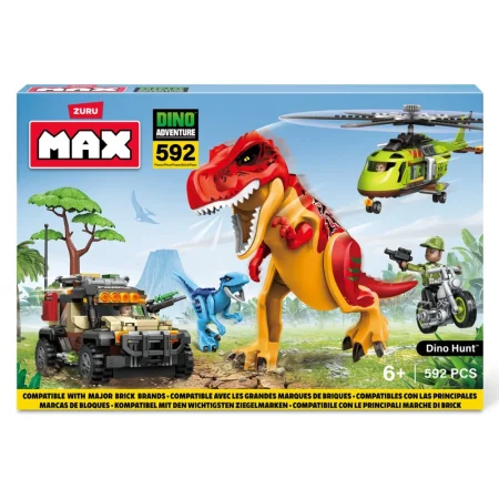 Zuru Max Risaeðlu ævintýri 592 kubbar