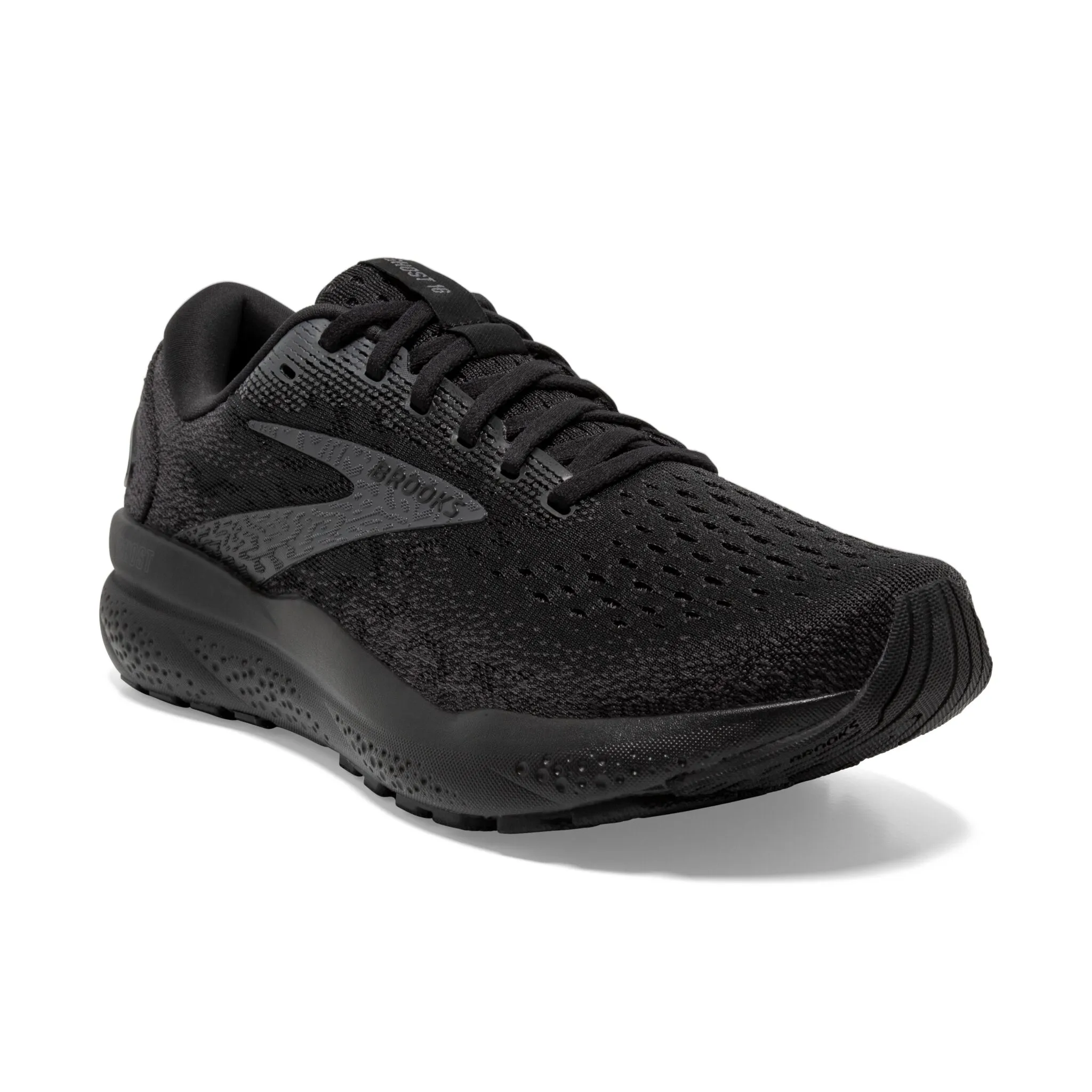 Brooks Ghost 16 Dömu Hlaupaskór Black/Black/Ebony - Image 7