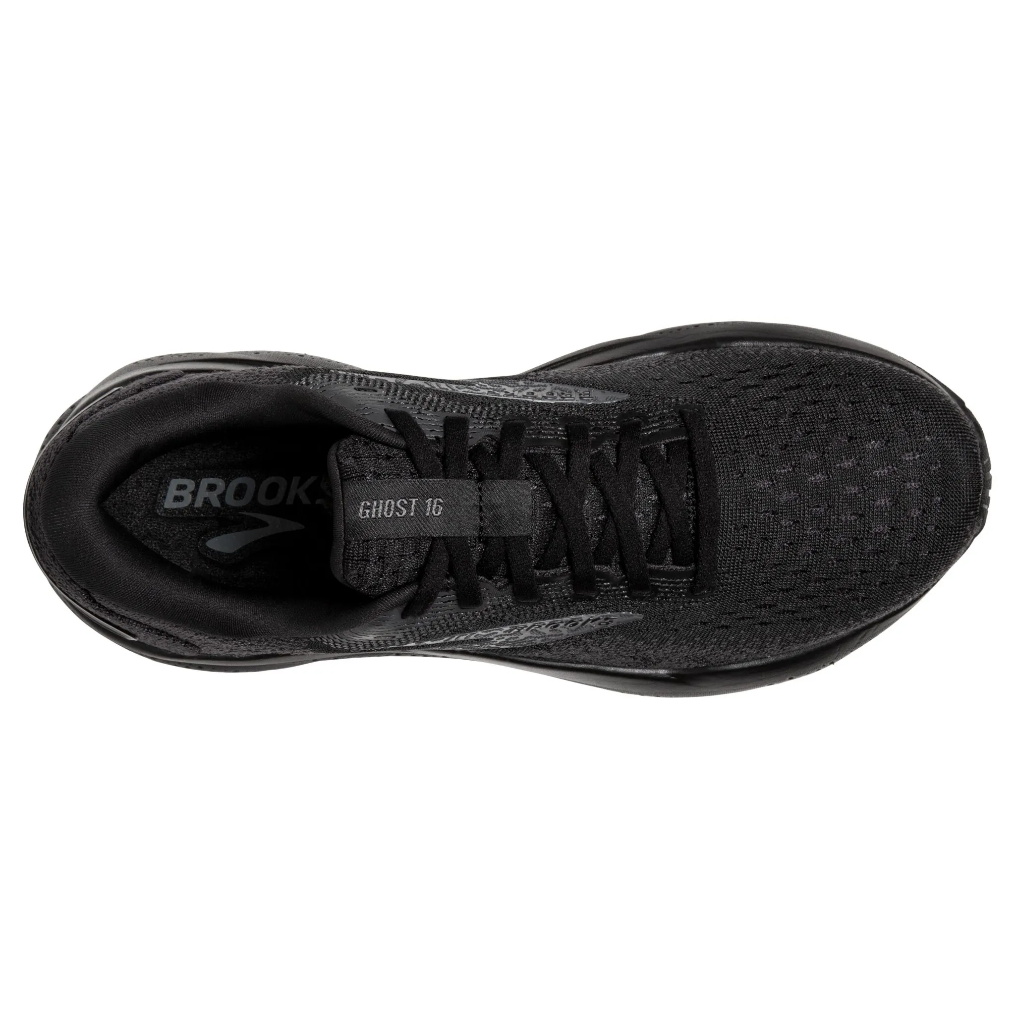 Brooks Ghost 16 Dömu Hlaupaskór Black/Black/Ebony - Image 2