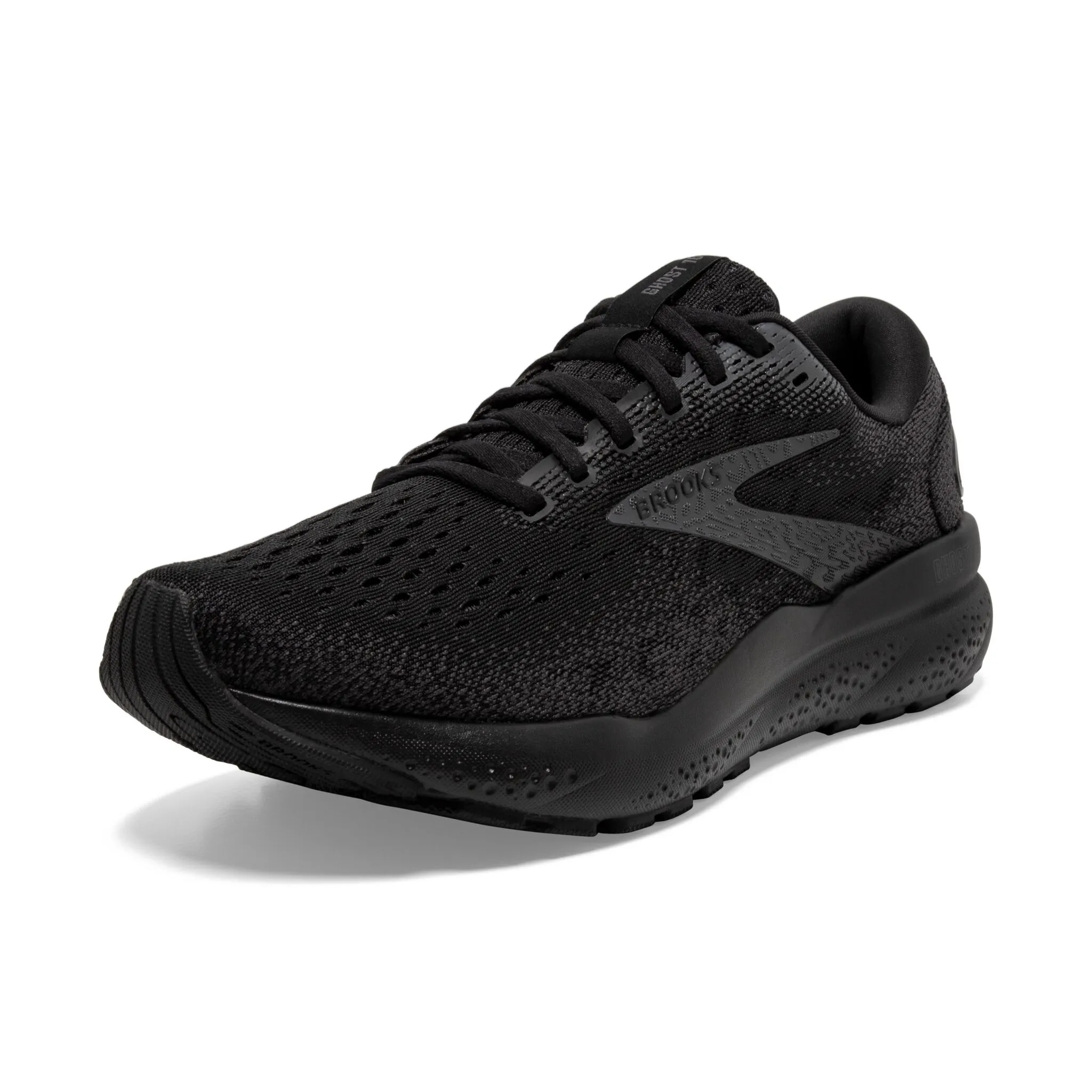 Brooks Ghost 16 Dömu Hlaupaskór Black/Black/Ebony - Image 6