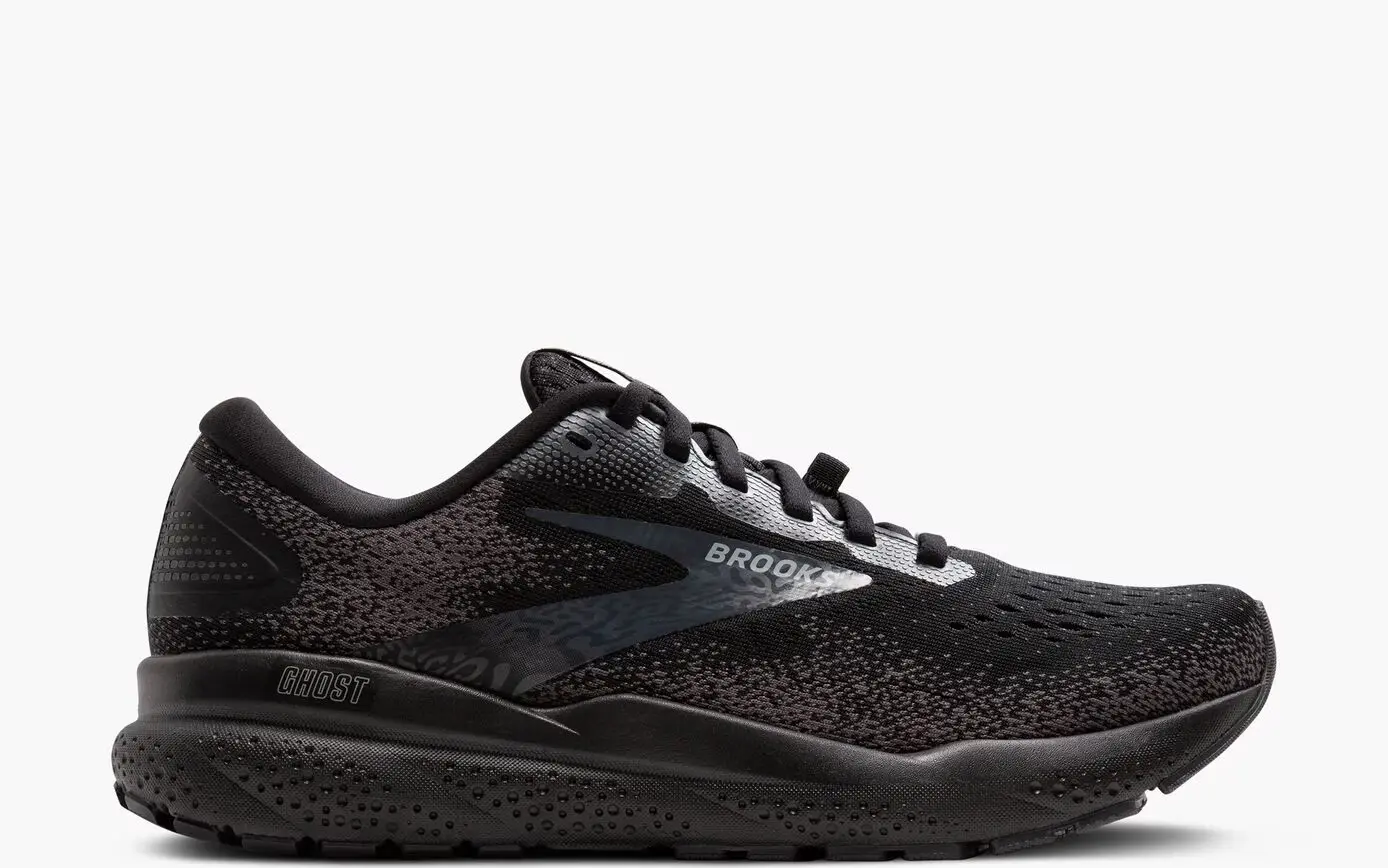 Brooks Ghost 16 GTX Dömu Hlaupaskór Black/Black/Ebony