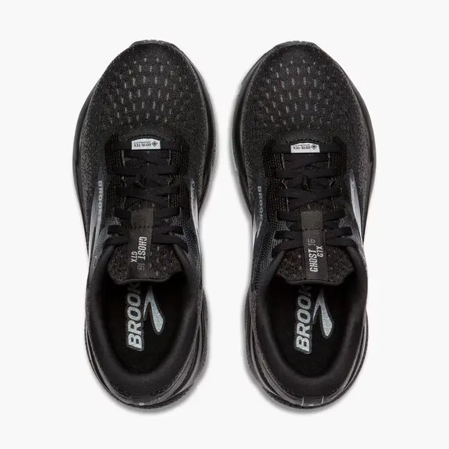 Brooks Ghost 16 GTX Dömu Hlaupaskór Black/Black/Ebony - Image 4
