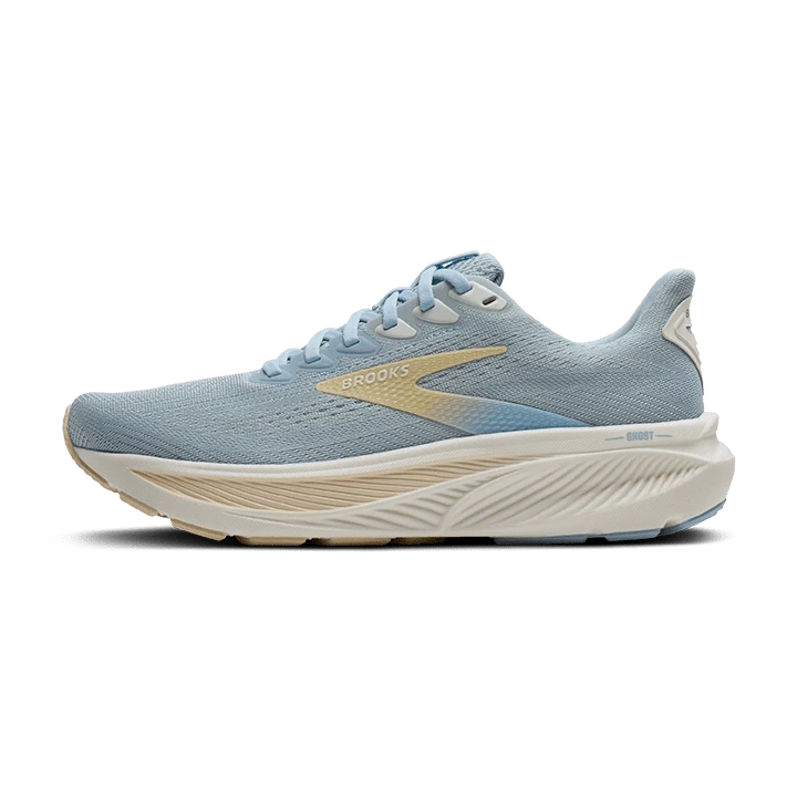 Brooks Ghost 17 Dömu Hlaupaskór Skyway/Coconut/Sand - Image 3