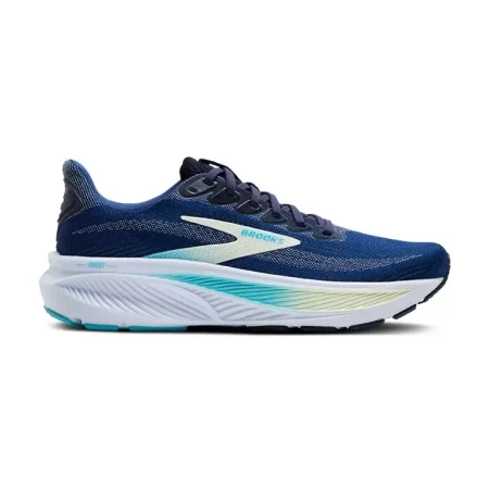 Brooks Ghost 17 Dömu Hlaupaskór Navy/Green/Turquoise
