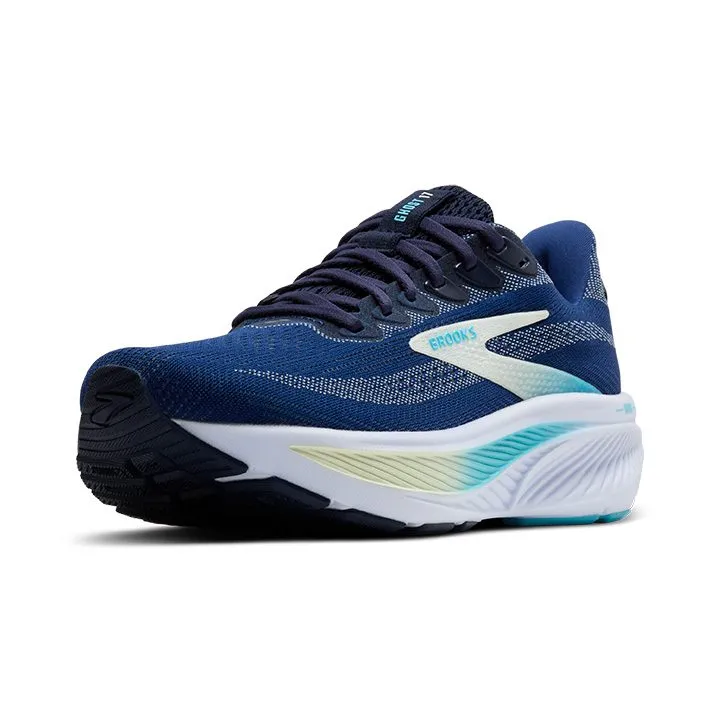 Brooks Ghost 17 Dömu Hlaupaskór Navy/Green/Turquoise - Image 8