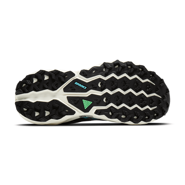 Brooks Cascadia 19 Dömu Hlaupaskór Rabbit/Black/Bluefish - Image 7