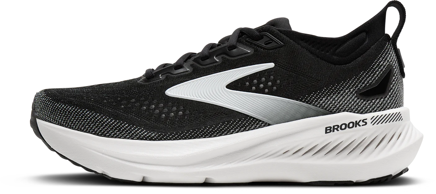Brooks Glycerin GTS 23 Dömu Hlaupaskór Black/Grey/White - Image 5