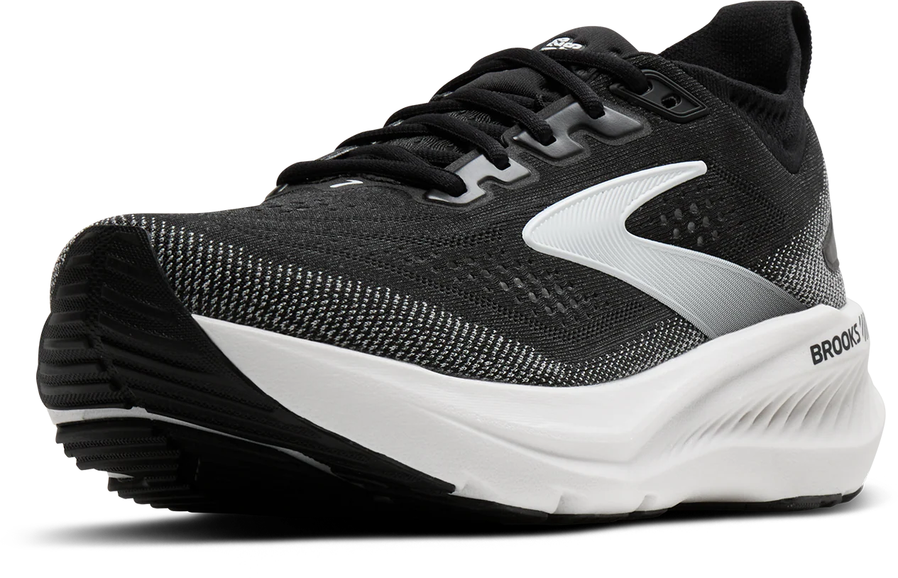 Brooks Glycerin GTS 23 Dömu Hlaupaskór Black/Grey/White - Image 3
