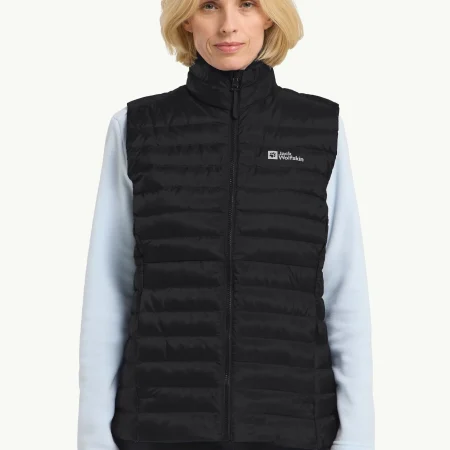 Jack Wolfskin Pilvi Dömu Dúnvesti Rds Black