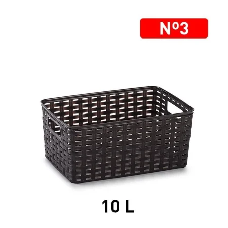 PlastForte Rattan Karfa 10L 33 x 22 cm WENGUE