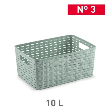 PlastForte Rattan Karfa 10L 33 x 22 cm VERDE