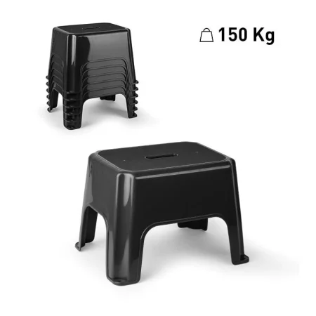 PlastForte Skammel Svart