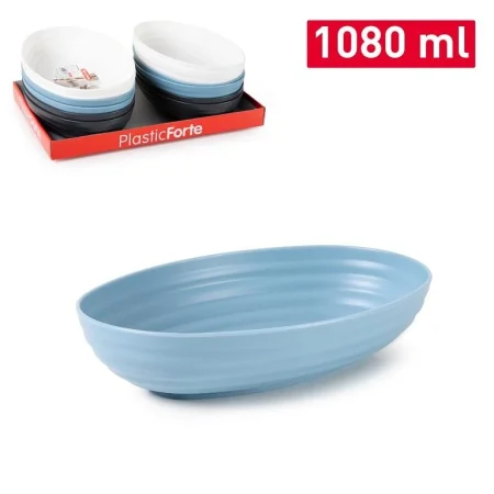 PlastForte Classic Skál oval 1080ML