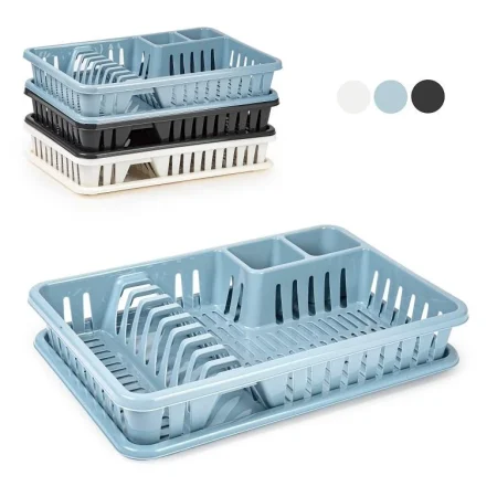 PlastForte Uppþvottagrind með bakka