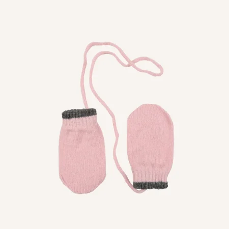 Lindberg Barna Vettlingar Magic Wool Mini Pink/Anth