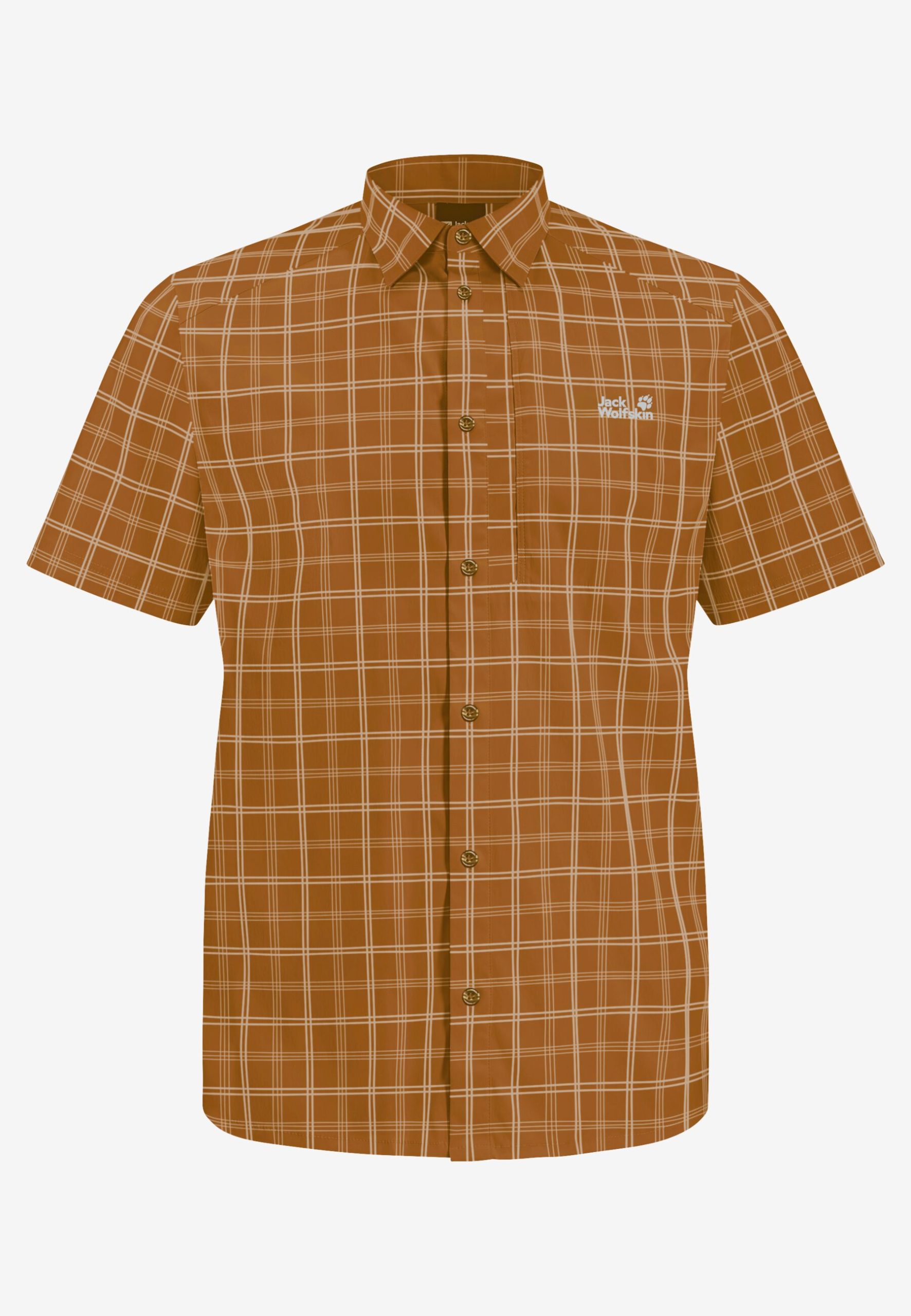 Jack Wolfskin Norbo Herra Stuttermaskyrta Autumn Leaves - Image 7