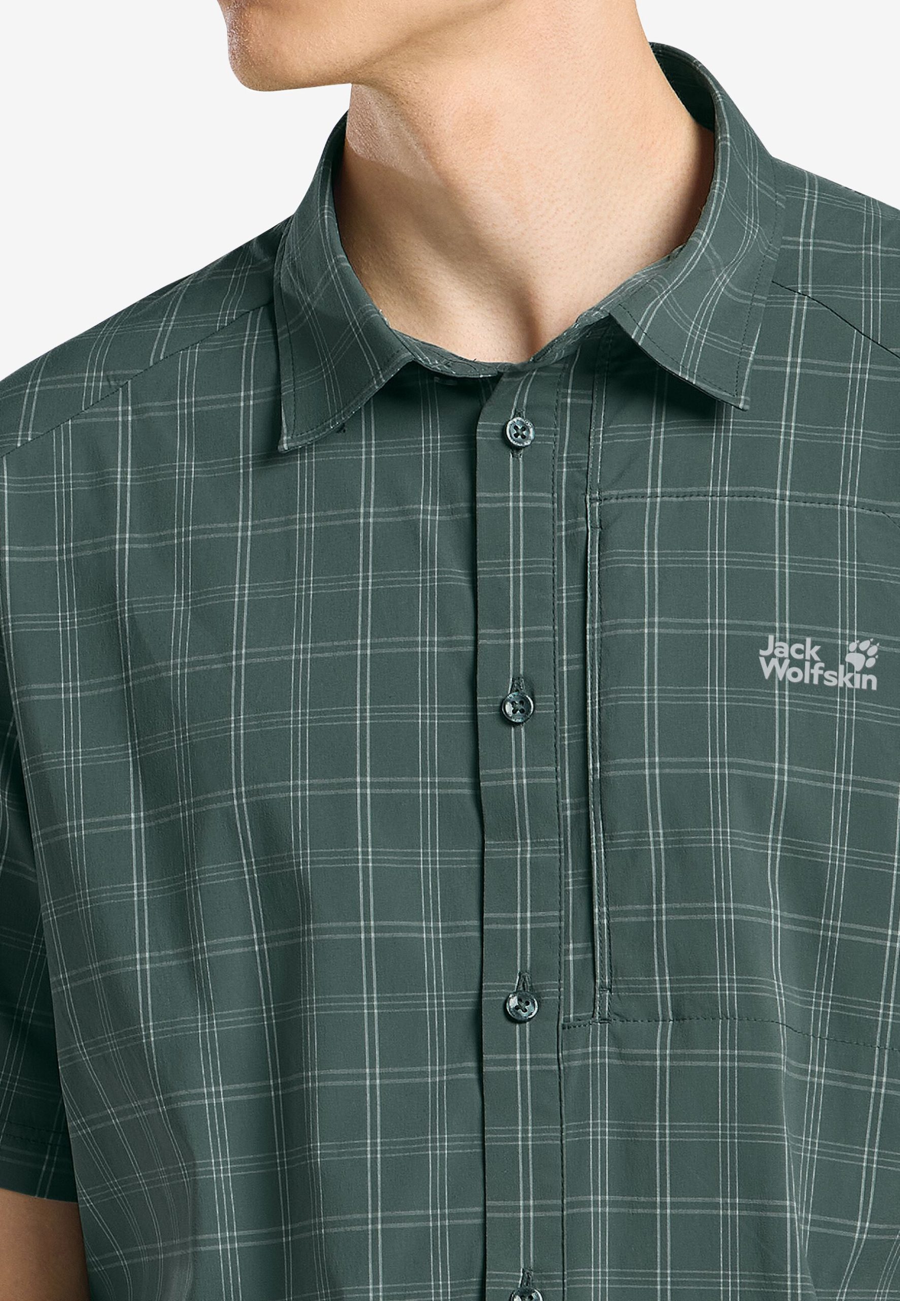 Jack Wolfskin Norbo Herra Stuttermaskyrta Sago Palm - Image 5