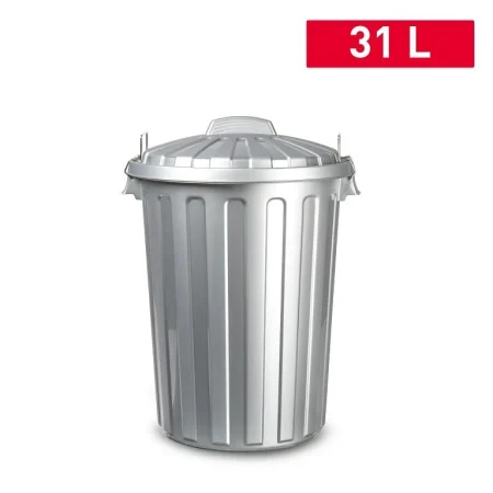 PlastForte Tunna m loki 31 L silver