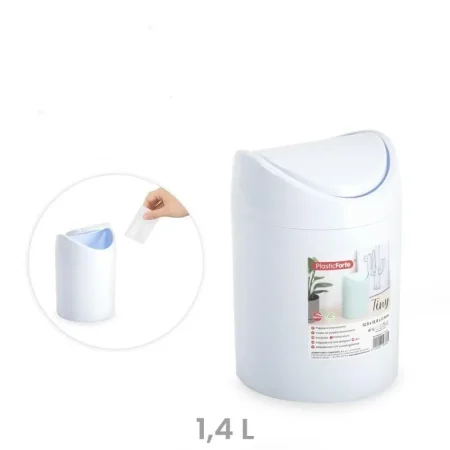 PlastForte Lítil ruslafata hvít