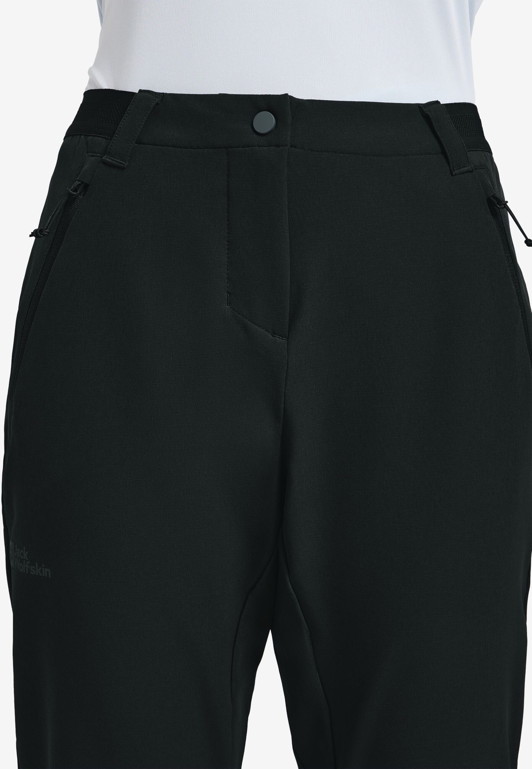 Jack Wolfskin Geigelstein Dömu Göngubuxur Slim Black - Image 4